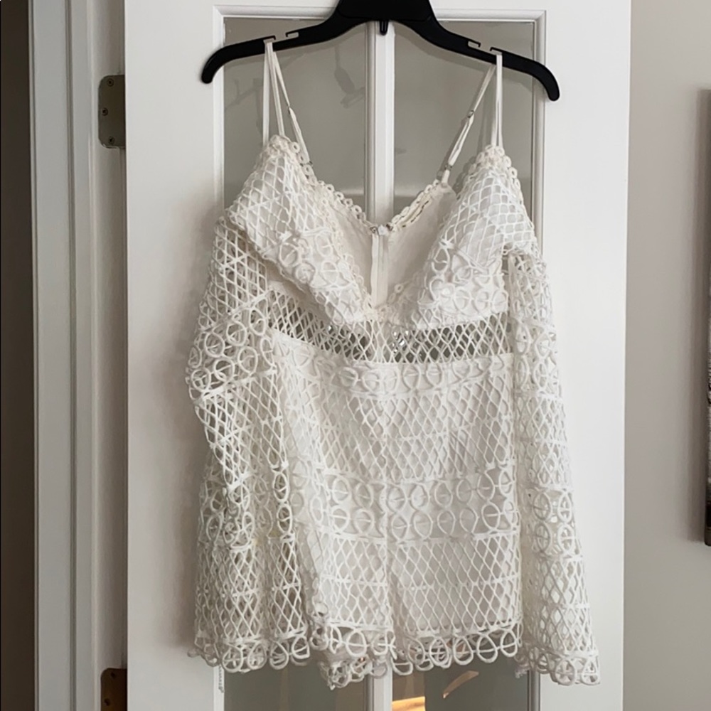 LF White Romper